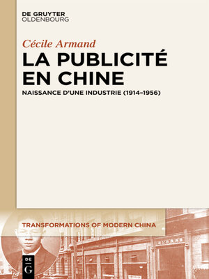 cover image of La publicité en Chine